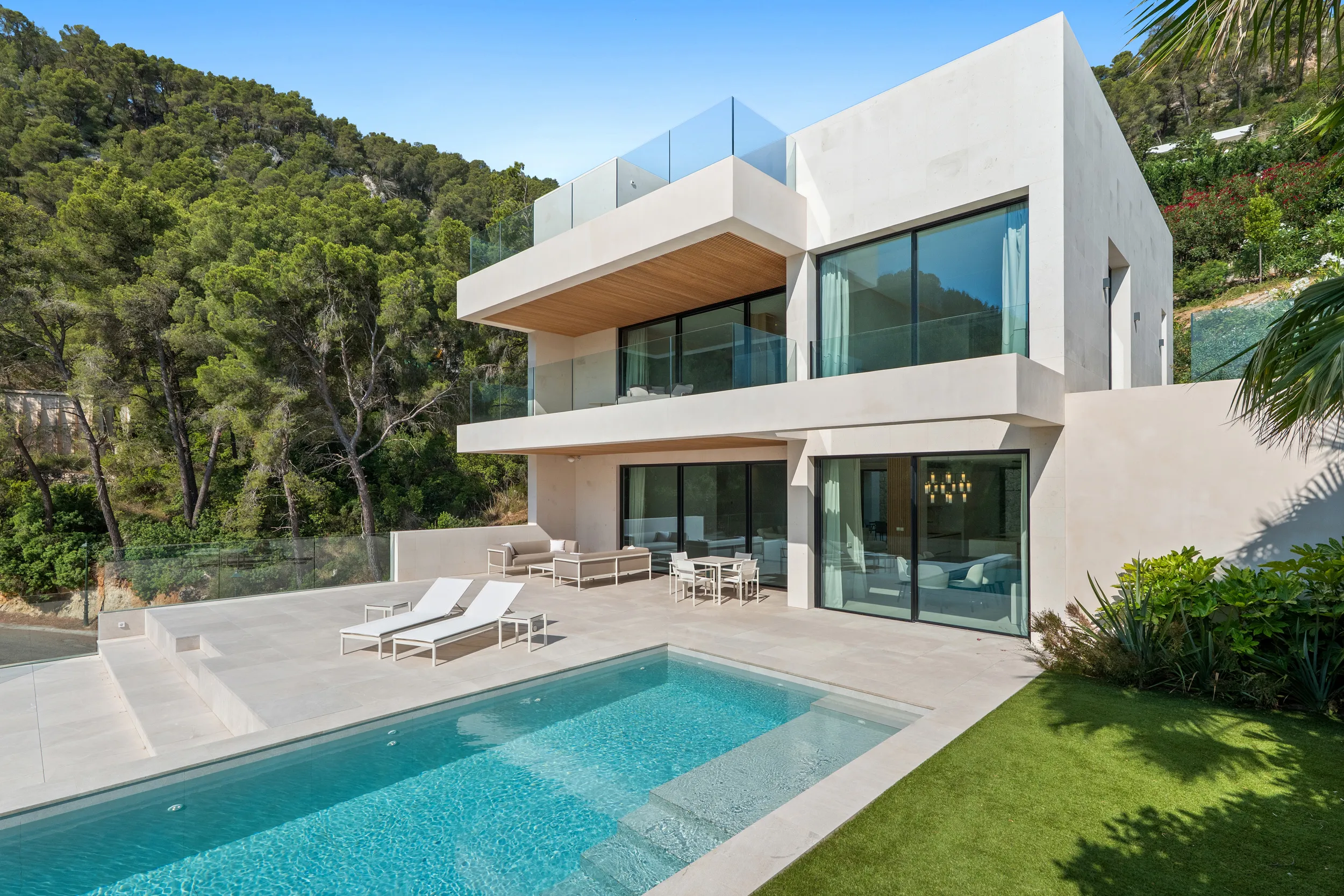 Modern newly built villa with spectacular views in Son Vida-1