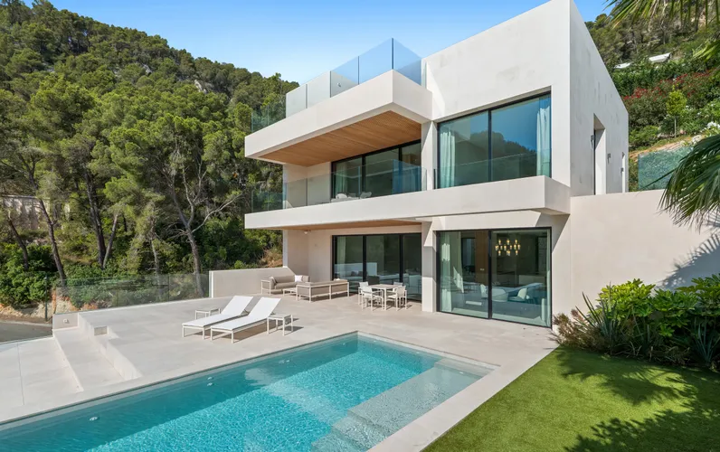 Luksusowa willa w budowie z pięknymi widokami w Son Vida