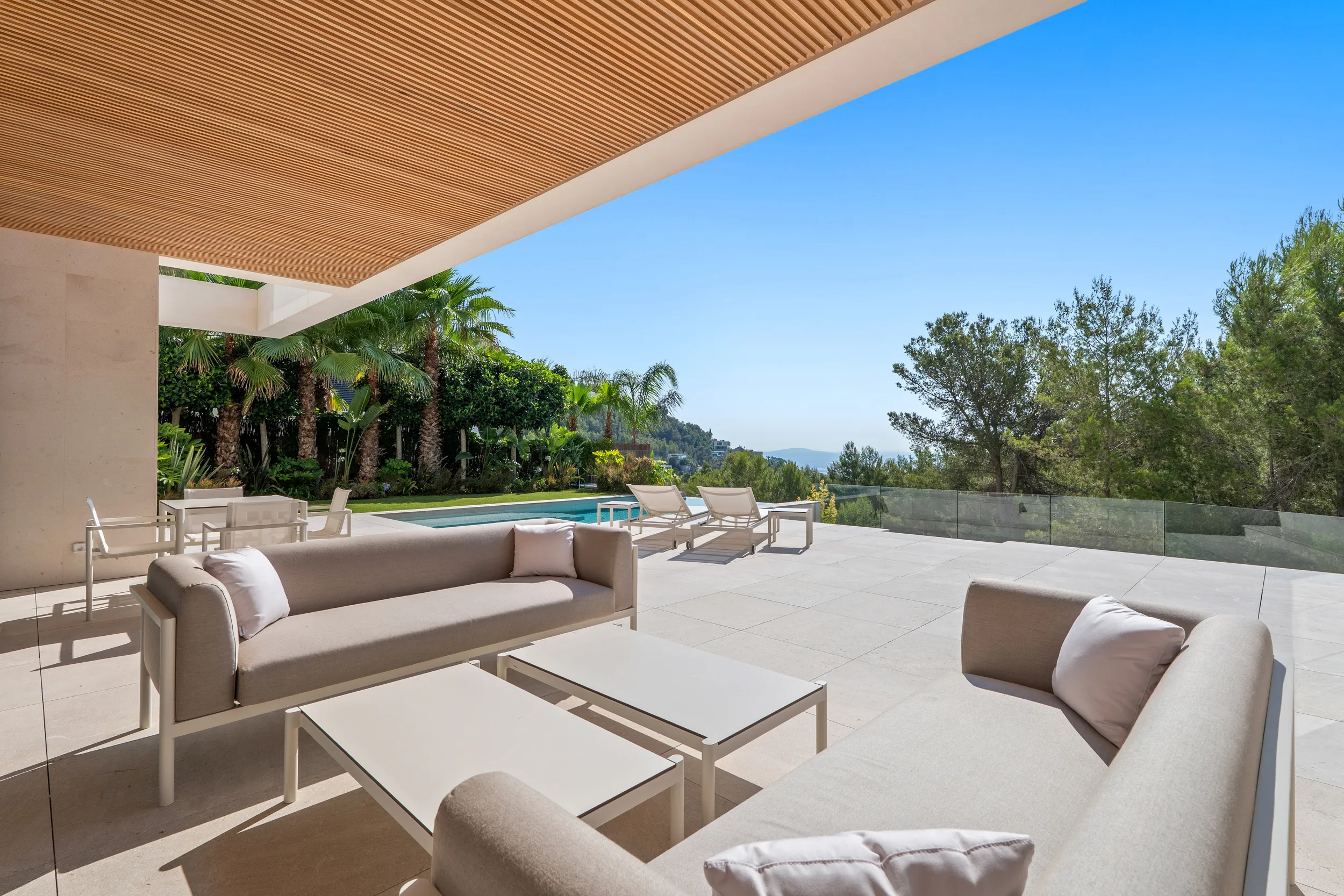 Modern newly built villa with spectacular views in Son Vida-3