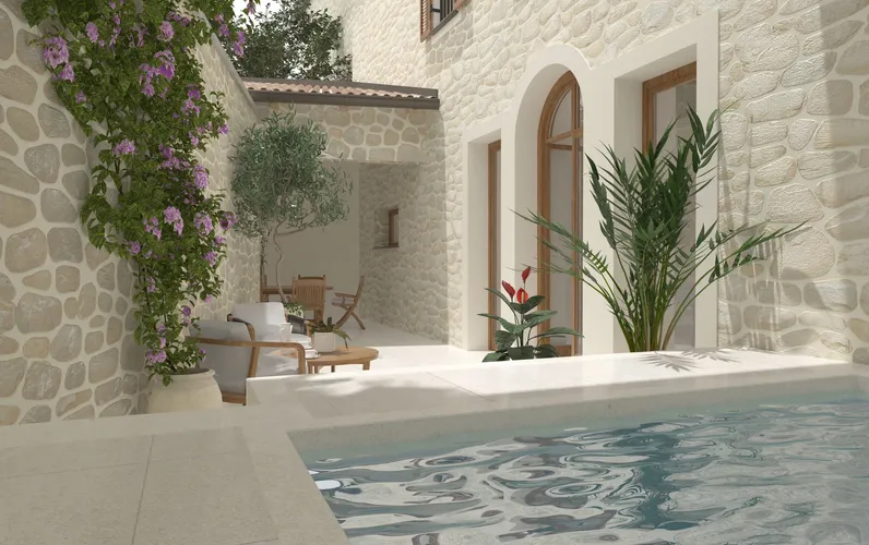 Unikalny pałac miejski w doskonałej lokalizacji w Artà - projekt przebudowy już zatwierdzony