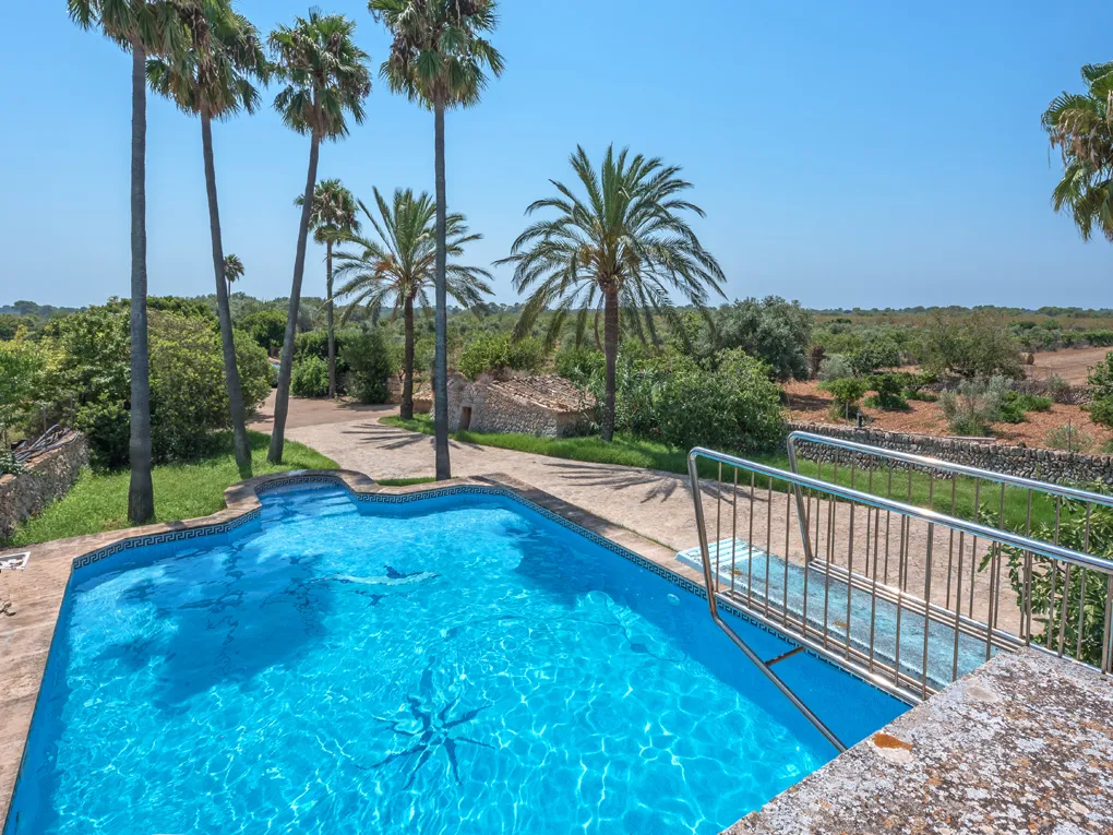 Gammel mallorcinsk herregård i Llucmajor-1