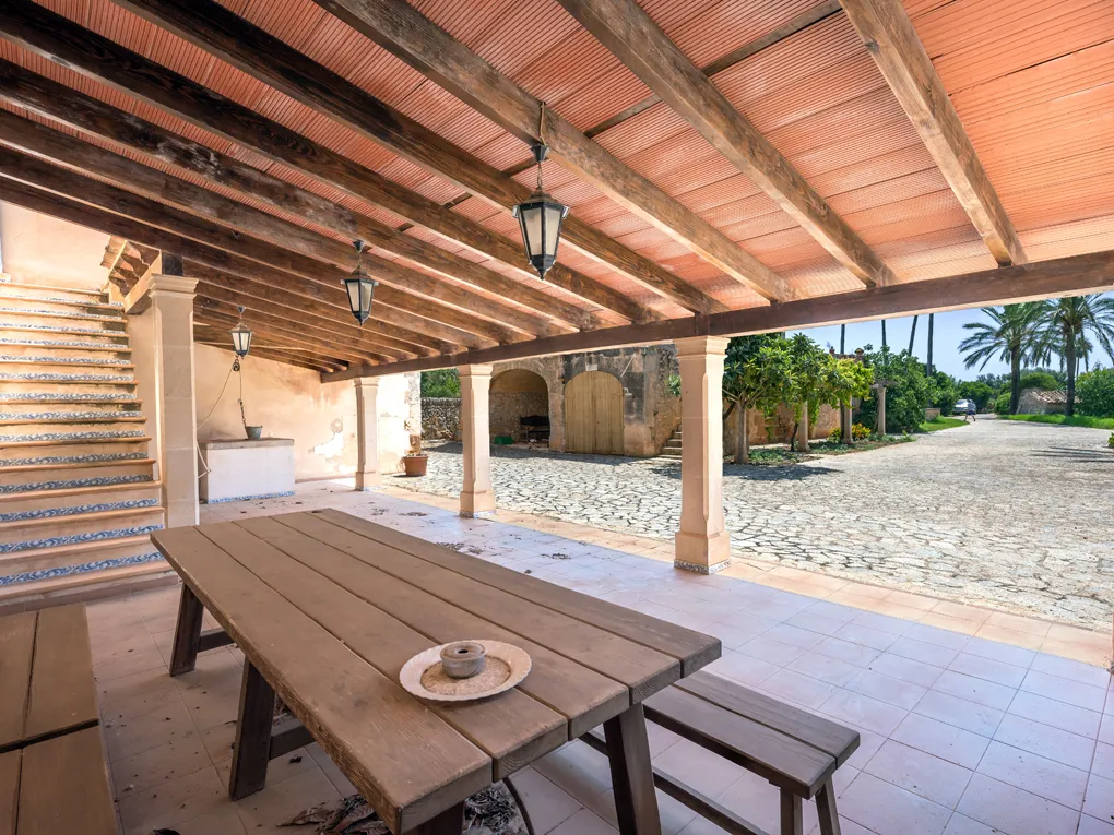 Gammel mallorcinsk herregård i Llucmajor-6