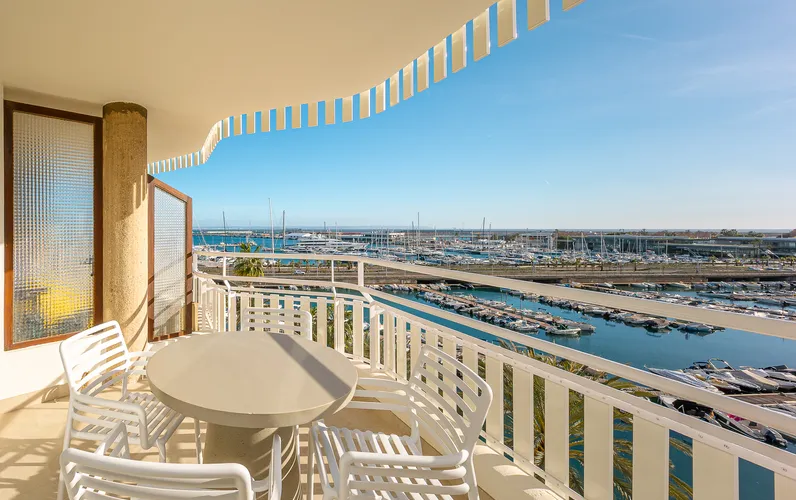 Charmant appartement met uitzicht op de baai van Palma