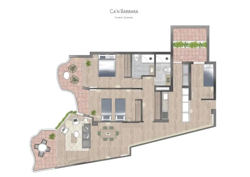 Coquet pis amb vistes a la bahia de Palma-37