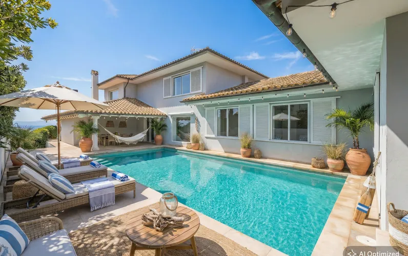 Amazing villa with fantastic sea views