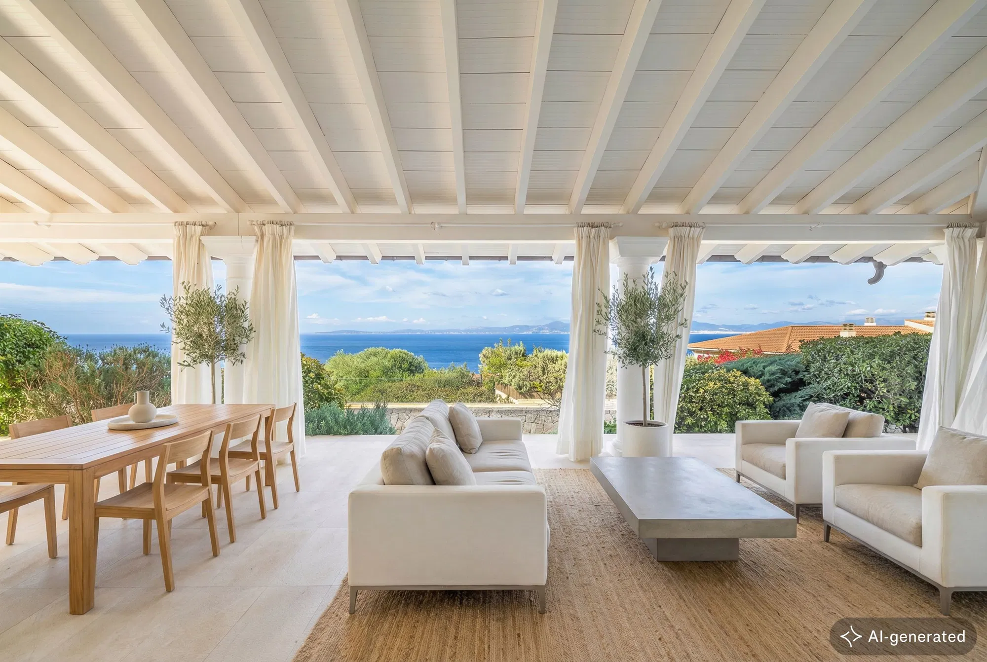 Villa di charme con fantastica vista sul mare-5