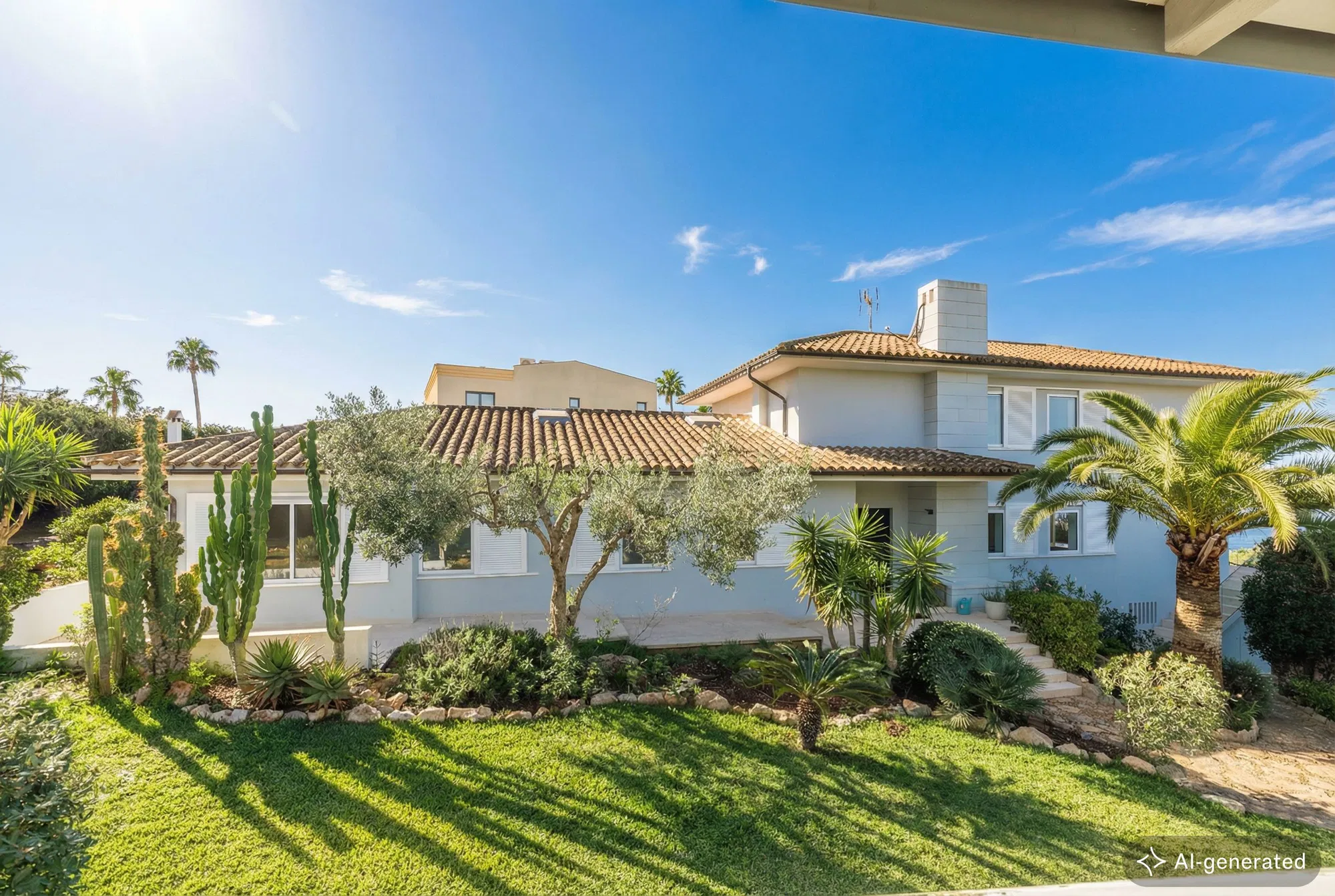 Villa di charme con fantastica vista sul mare-13
