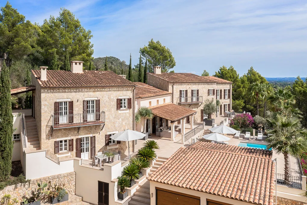 Maison de campagne de luxe avec une vue impressionnante-2