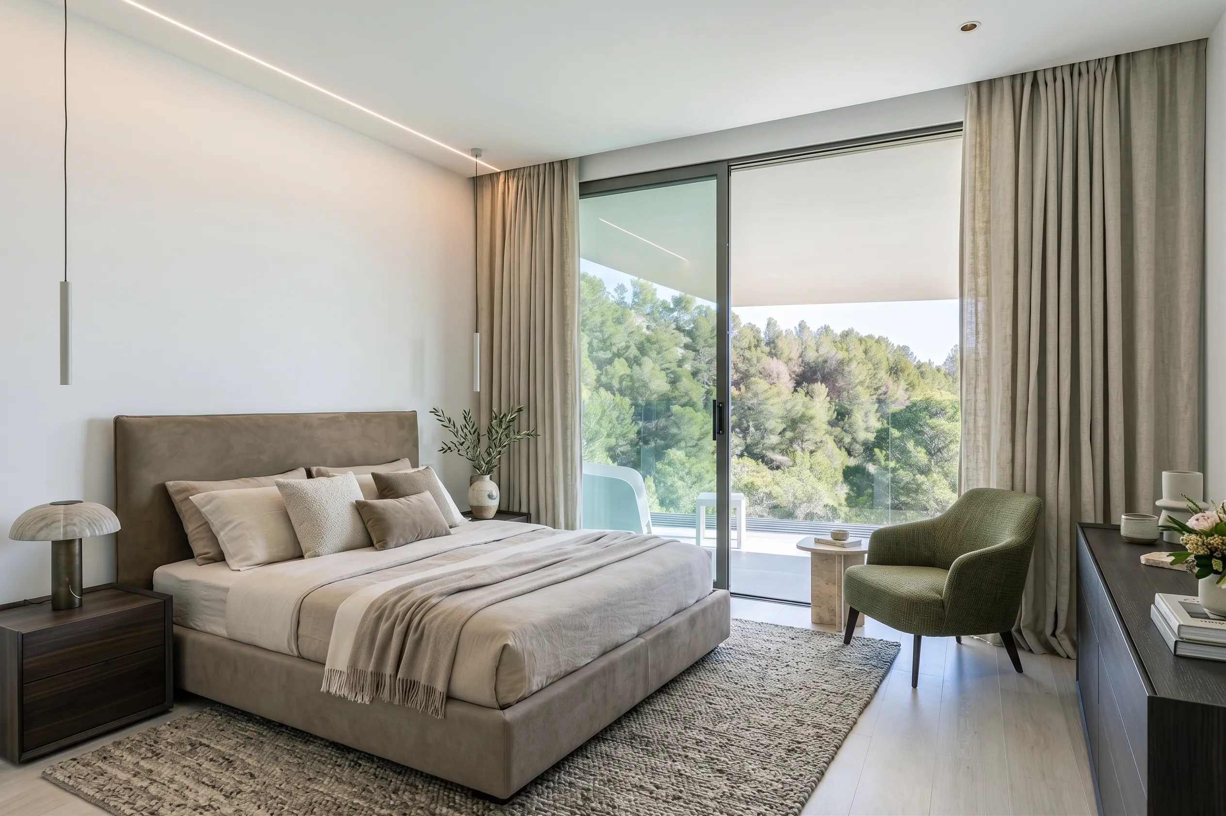 Villa exclusive de nouvelle construction avec vue sur Palma et la mer-8
