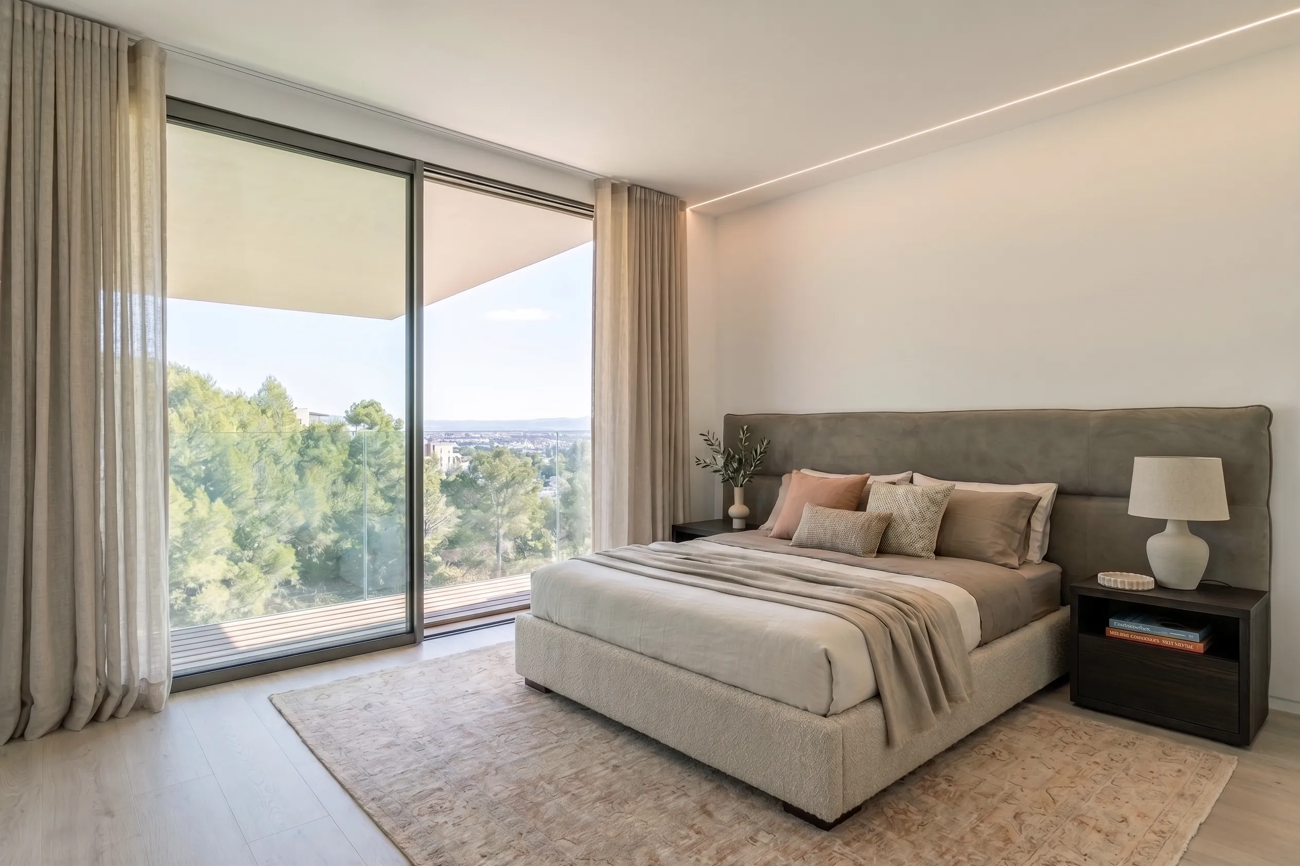 Villa exclusive de nouvelle construction avec vue sur Palma et la mer-7