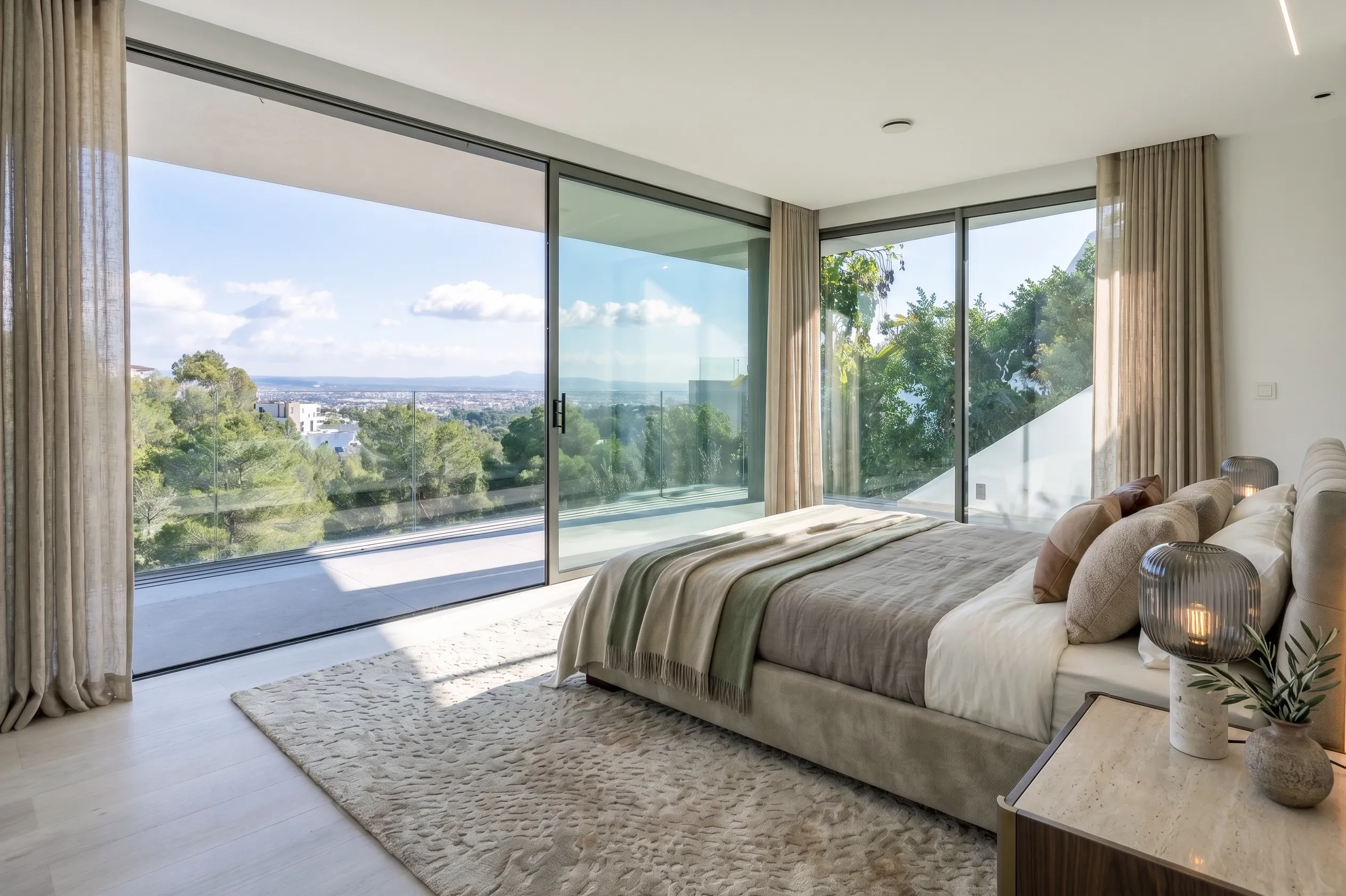 Villa exclusive de nouvelle construction avec vue sur Palma et la mer-5