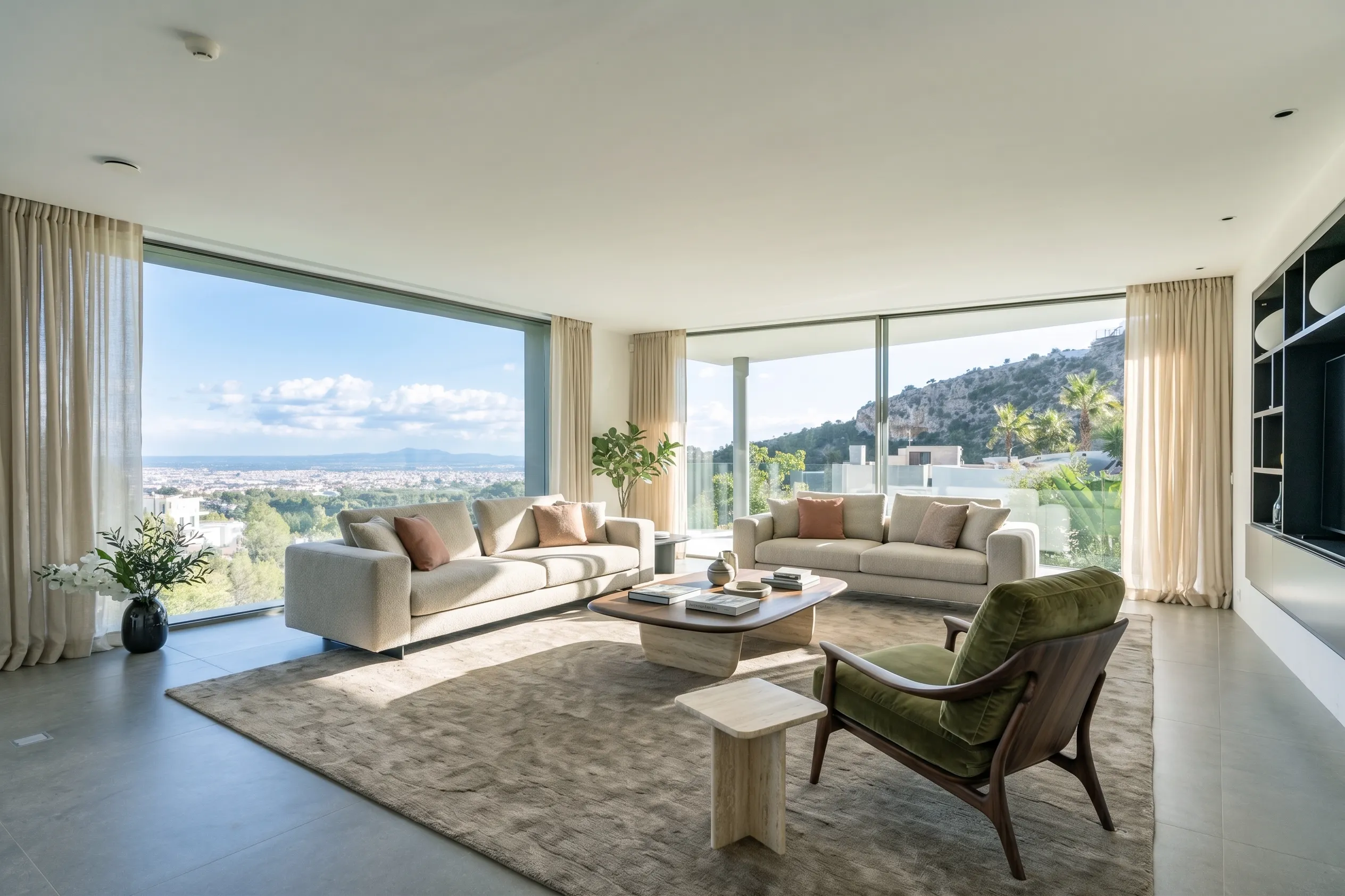Villa exclusive de nouvelle construction avec vue sur Palma et la mer-3