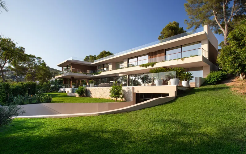 Nowo wybudowana fantastyczna willa z widokiem na morze w Portals Nous