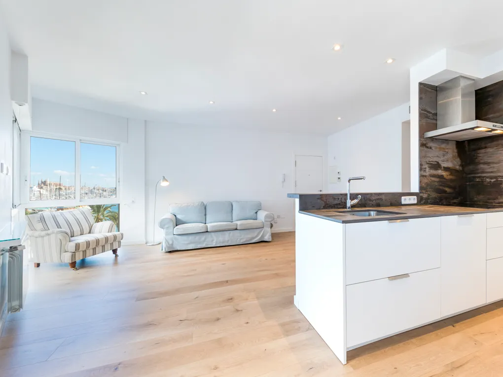 First sealine apartment on the Paseo Maritimo with views of the cathedral-2