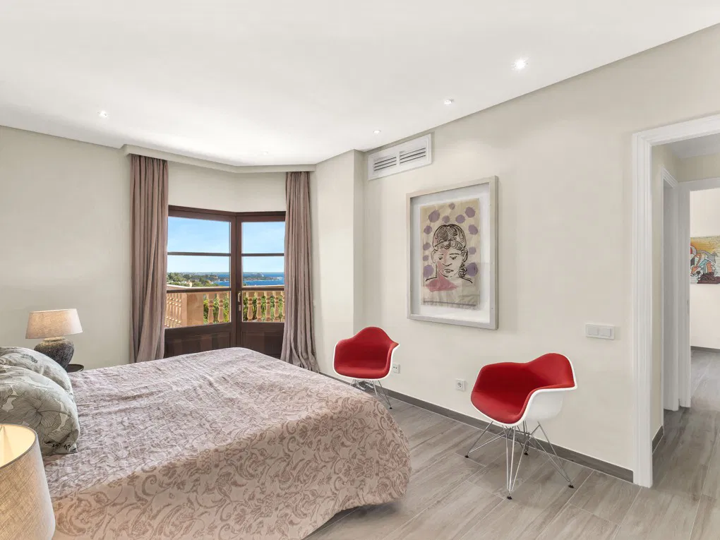 Spacious, mediterranean sea view villa-17