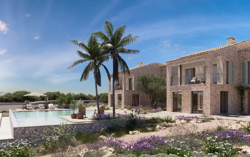 Ekskluzywna finca z naturalnego kamienia z widokiem na morze