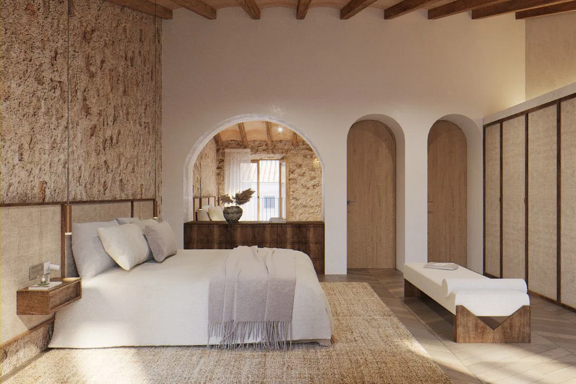 Townhouse with elevator and pool - Mediterranean retreat with approved renovation project-9