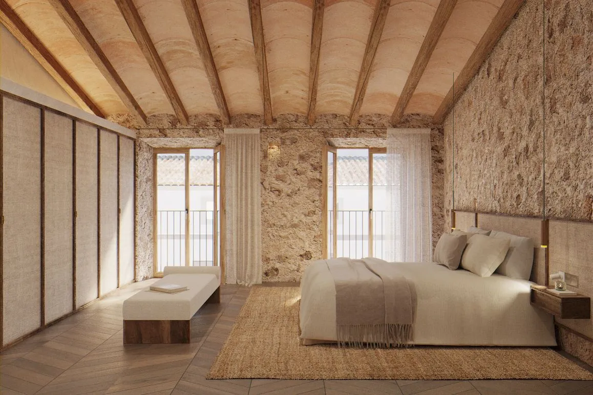 Casa urbana con ascensor y piscina - refugio mediterráneo con proyecto de reforma aprobado-8