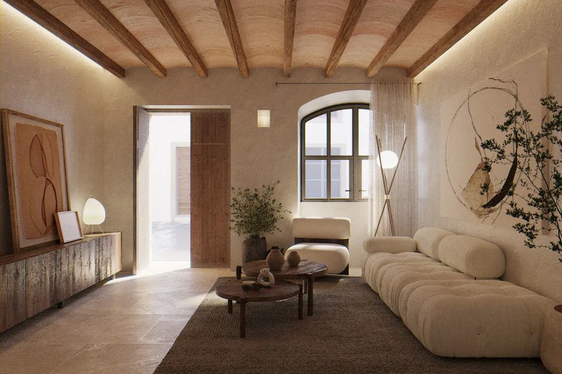 Townhouse with elevator and pool - Mediterranean retreat with approved renovation project-10