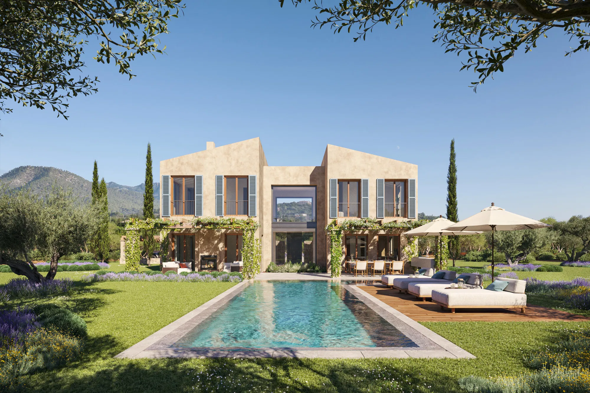 Un refugi contemporani a prop de la Serra de Tramuntana-1