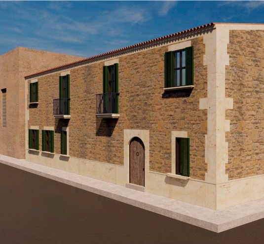 Parcel·la urbana amb plànols a Ses Salines-11