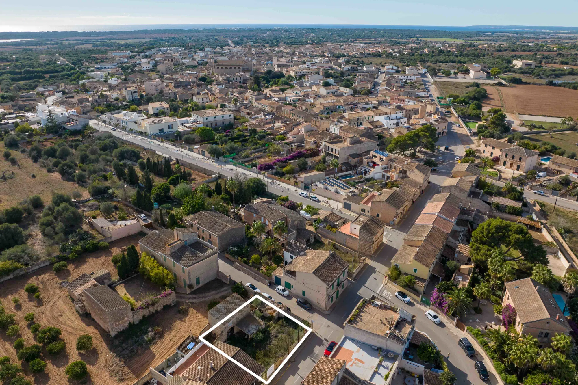 Parcel·la urbana amb plànols a Ses Salines-3