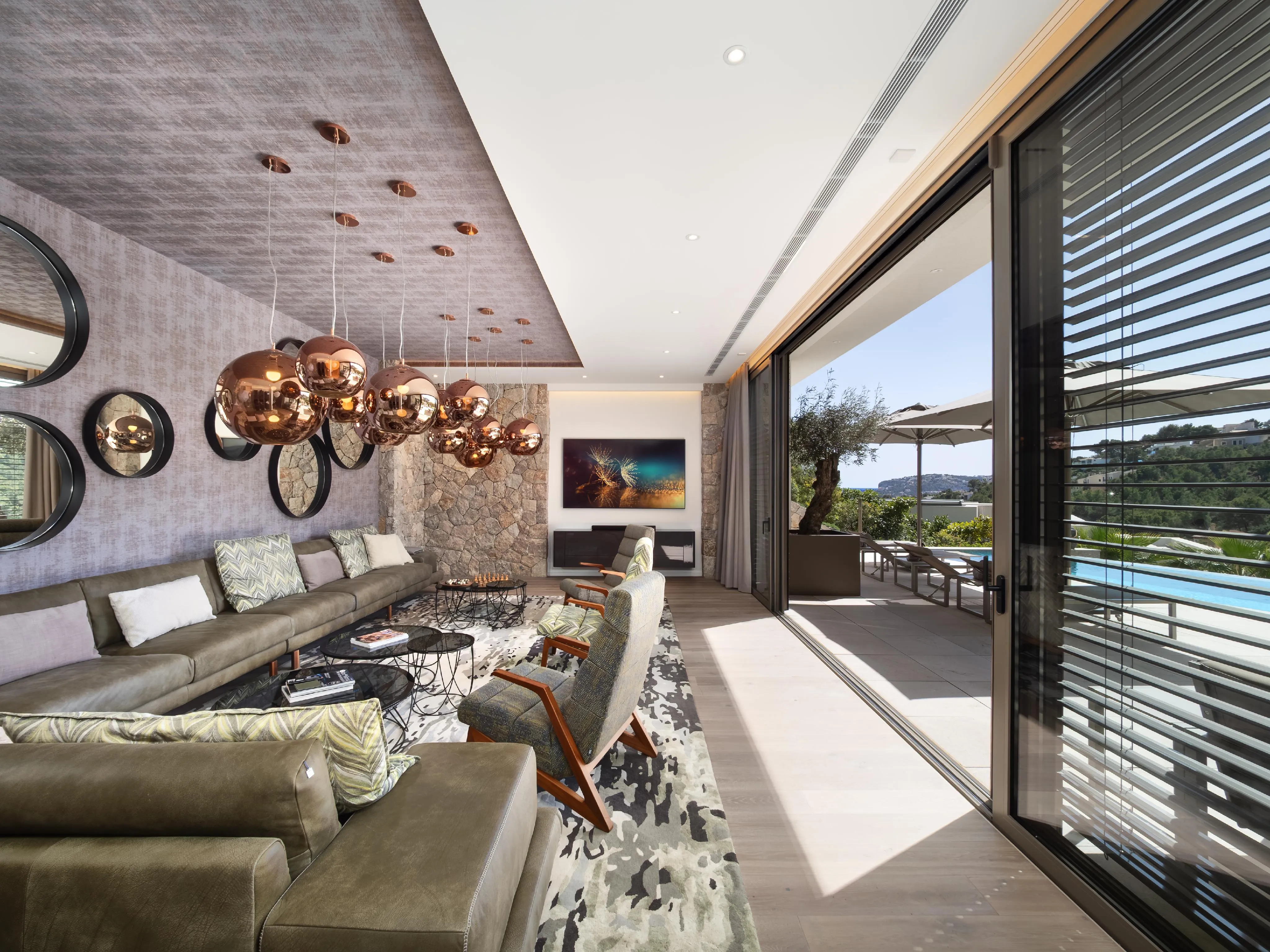 Moderne nybygget villa med havudsigt-6