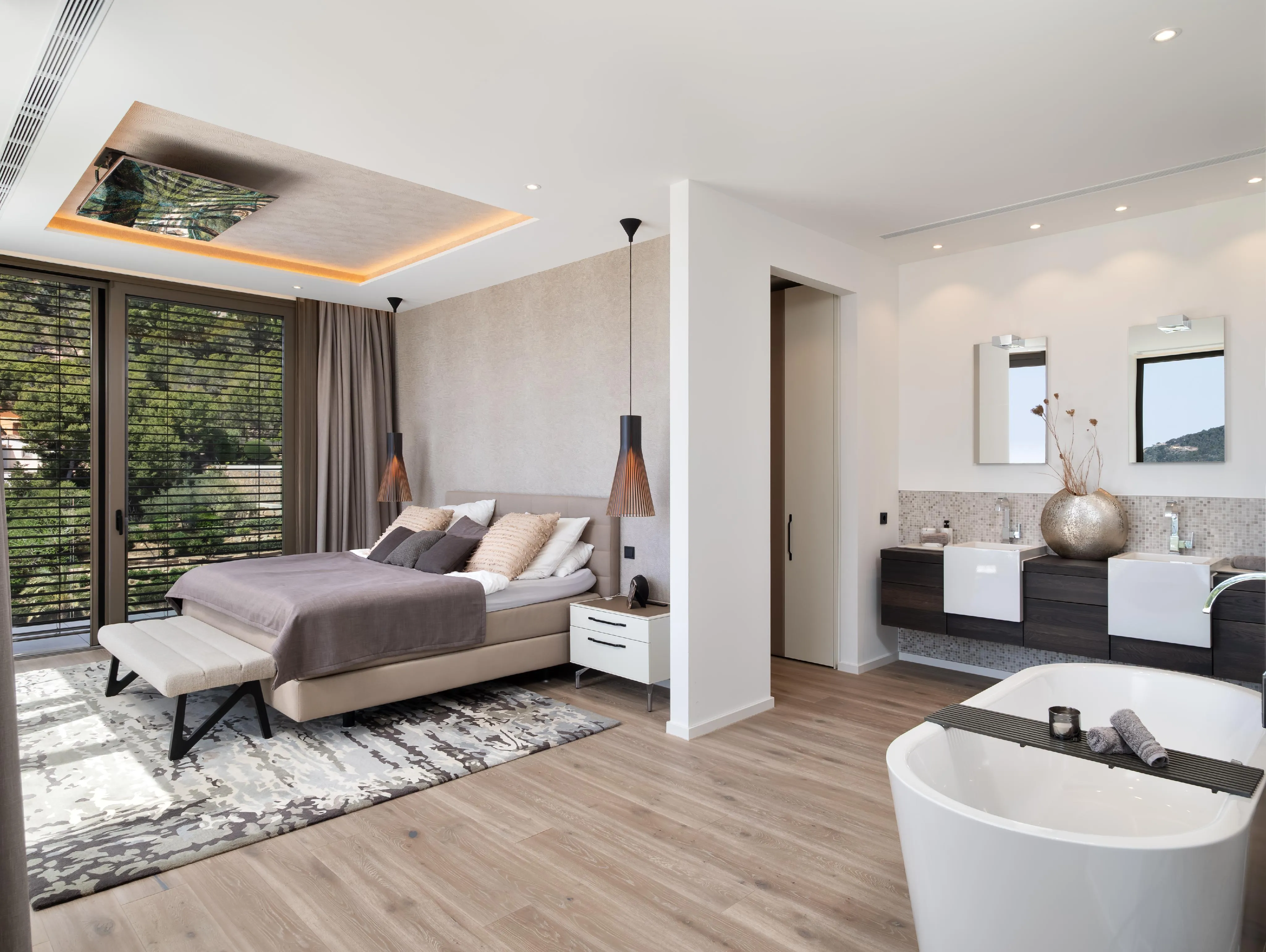 Moderne nybygget villa med havudsigt-7