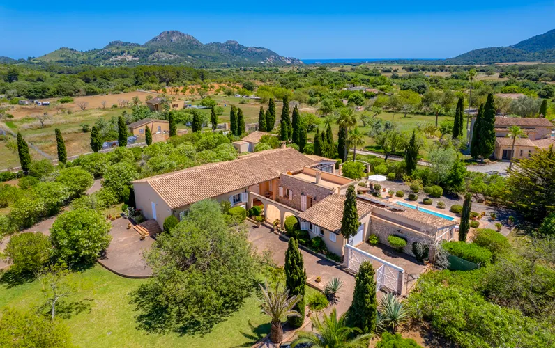 Middelhavs-finca-oase nær Canyamel