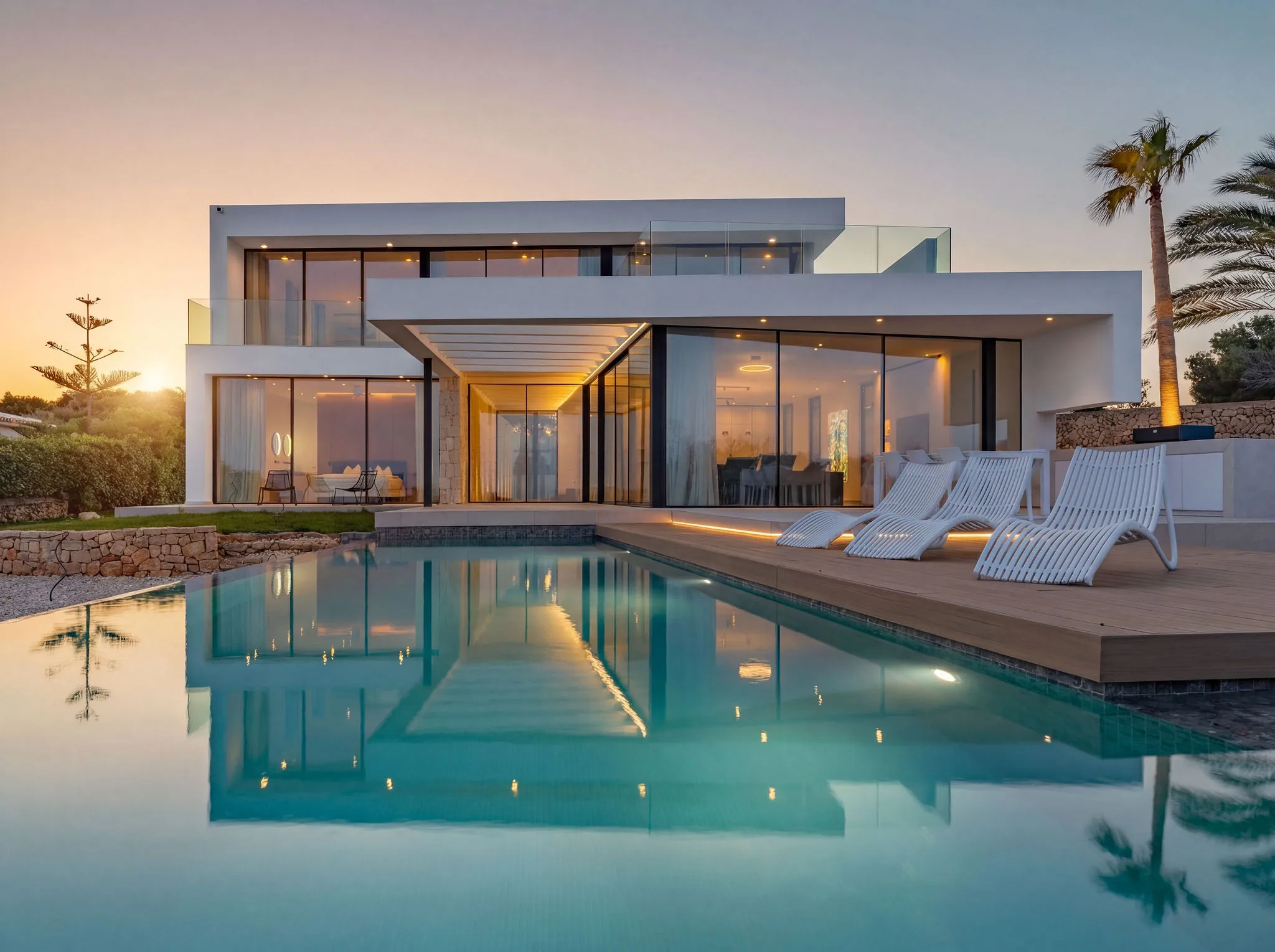 Villa nueva purista en primera línea de mar-12