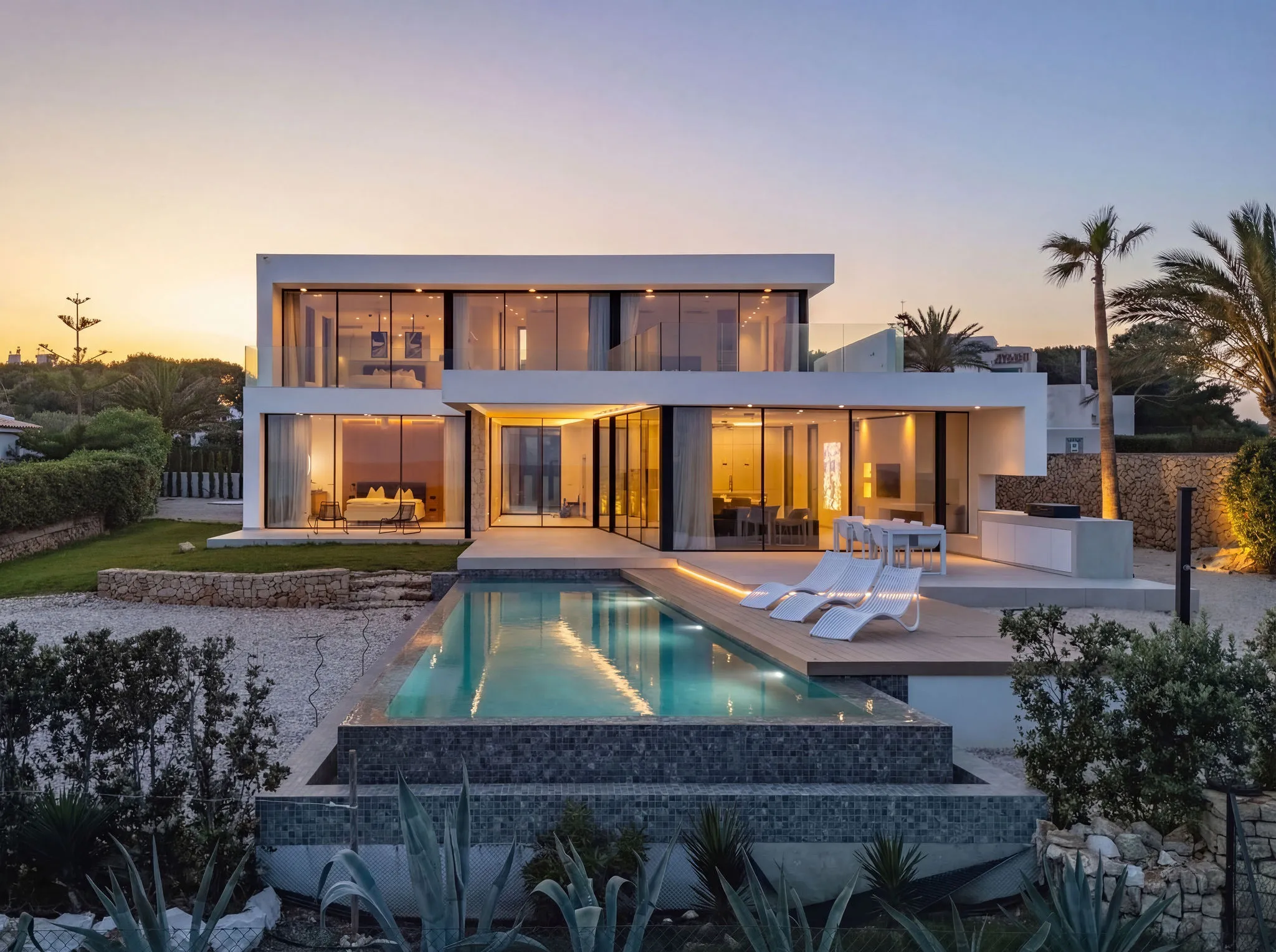 Villa nueva purista en primera línea de mar-1