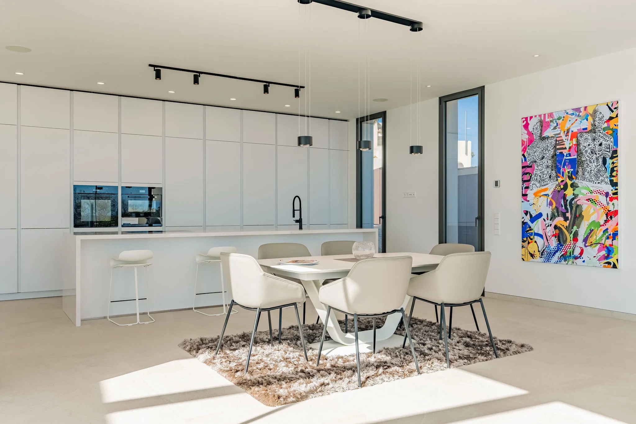 Villa neuve épurée en première ligne de mer-7