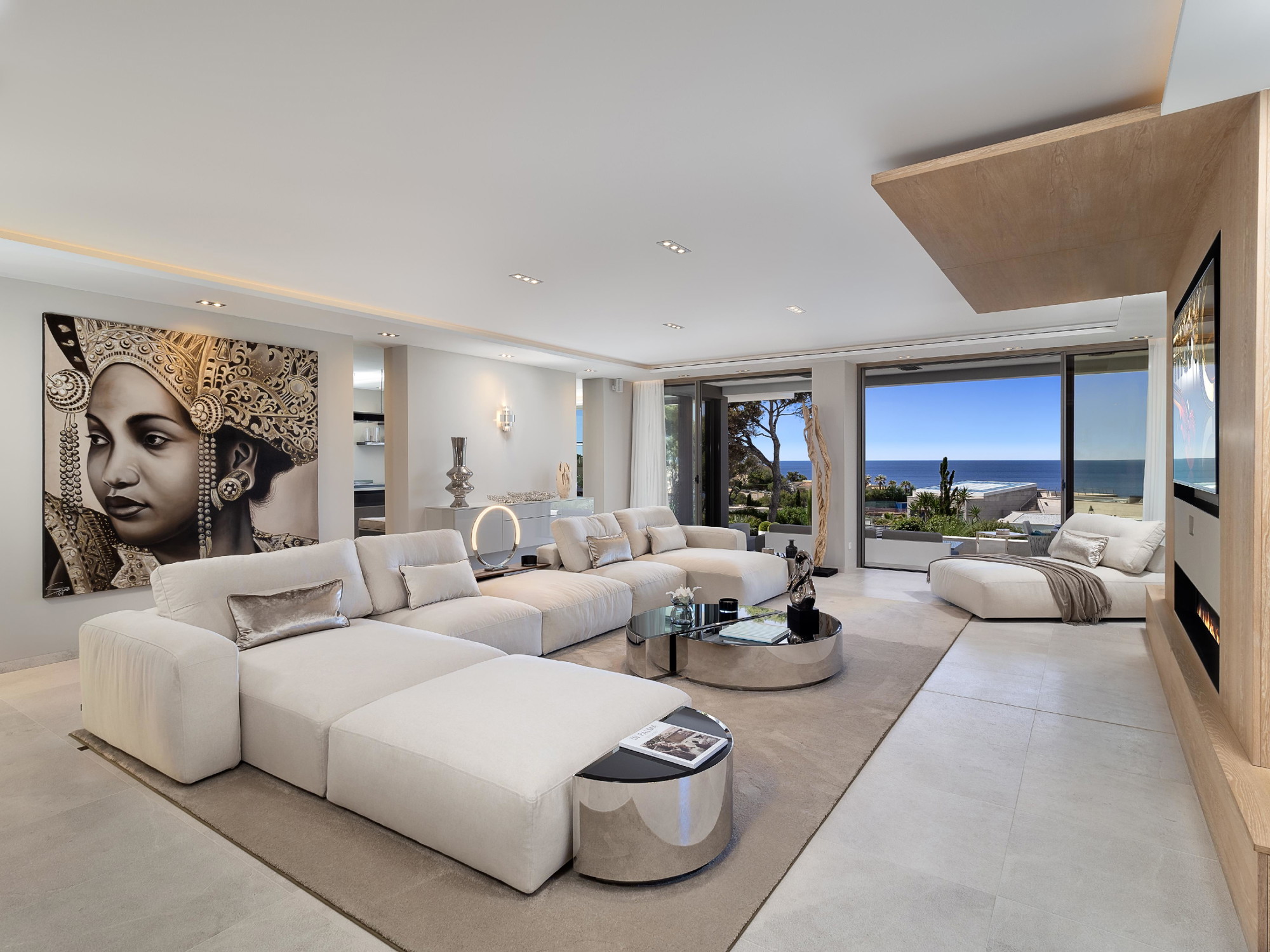 Hermosa Villa Moderna con Vistas Panorámicas al Mar en Nova Santa Ponsa-2