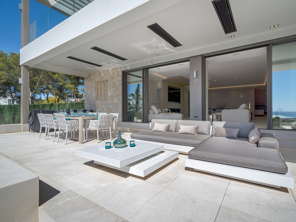 Hermosa Villa Moderna con Vistas Panorámicas al Mar en Nova Santa Ponsa-5