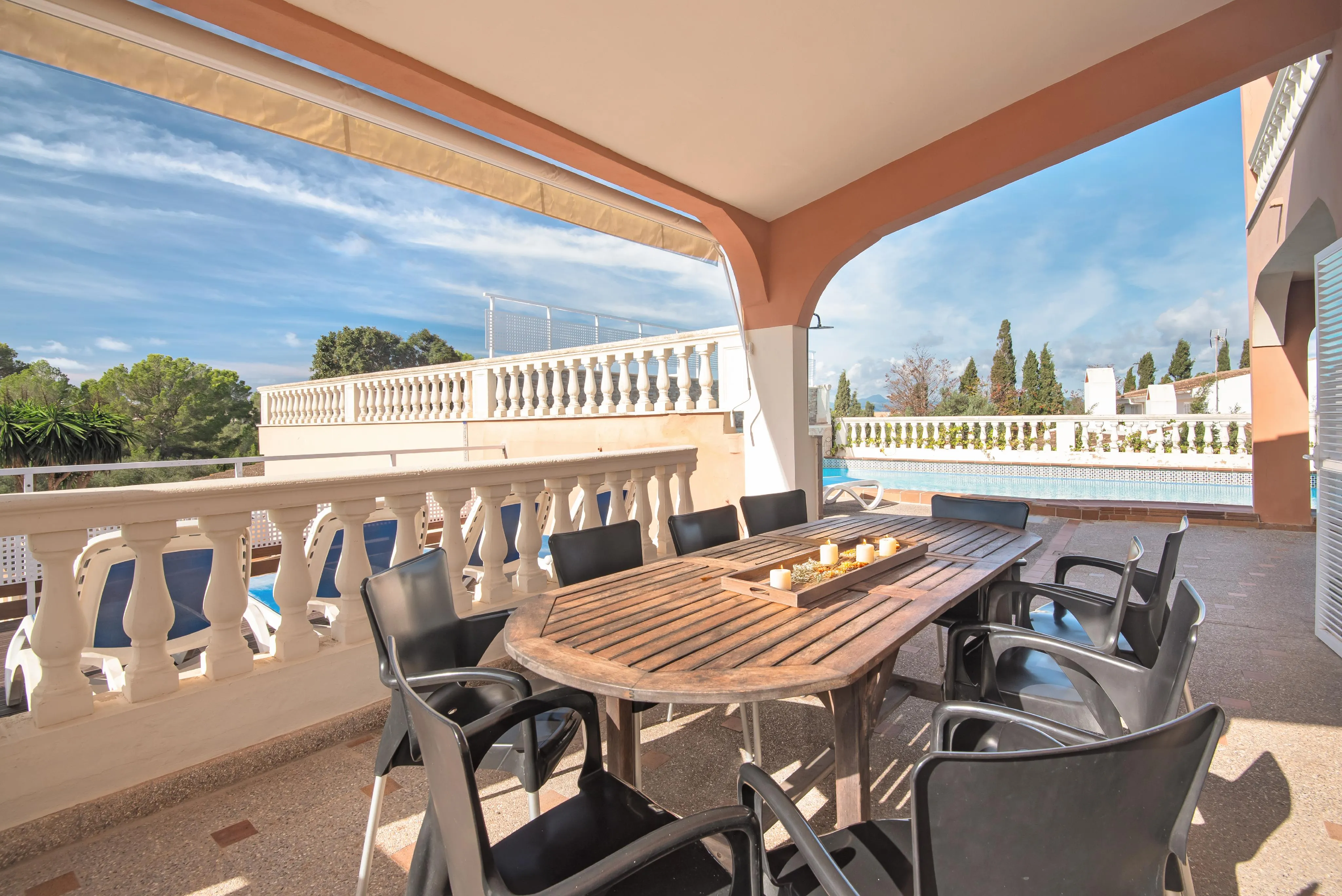 Villa mediterranea con licenza di affitto per vacanze a Cala Blava-4