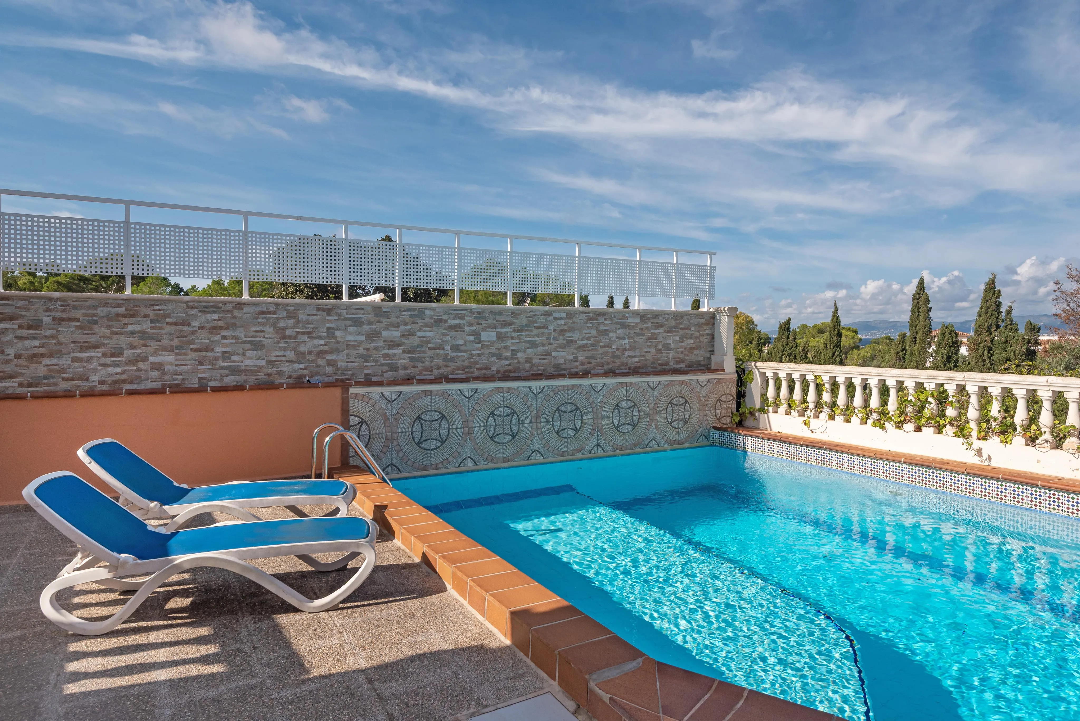 Villa mediterranea con licenza di affitto per vacanze a Cala Blava-26