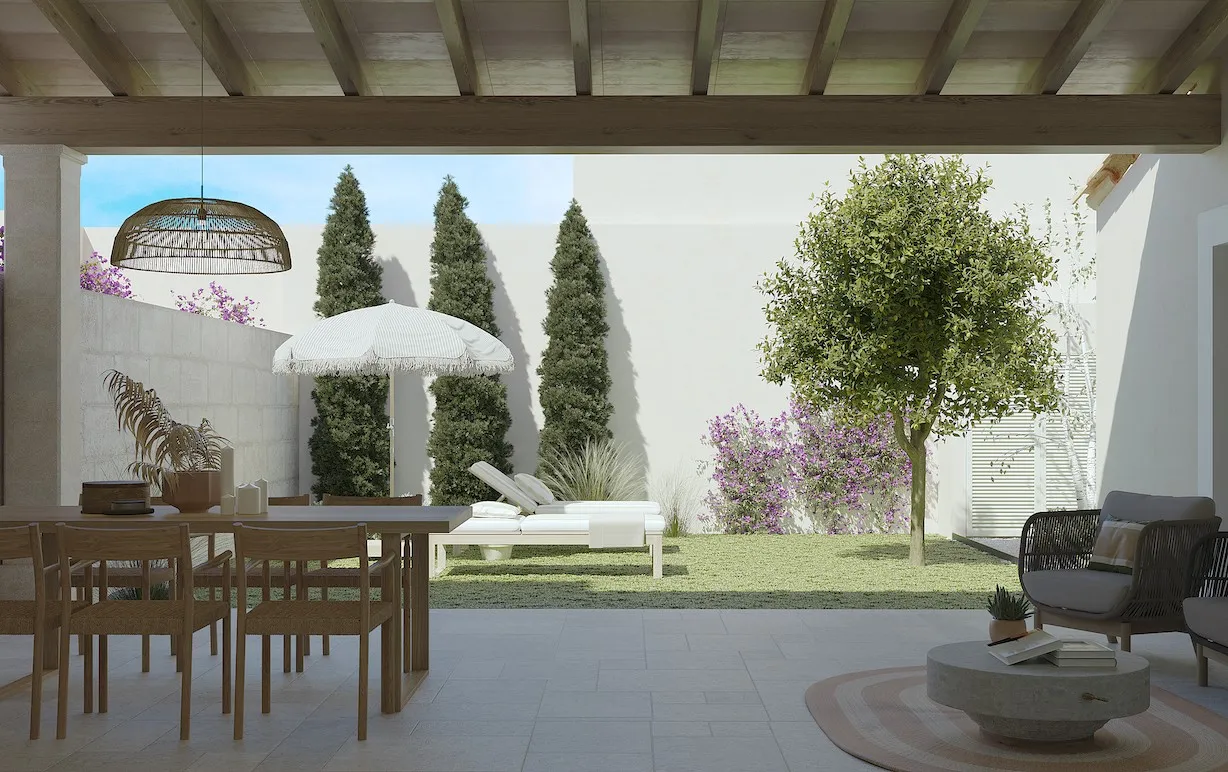 Casa de pueblo con gran patio en el corazón de Son Servera-2