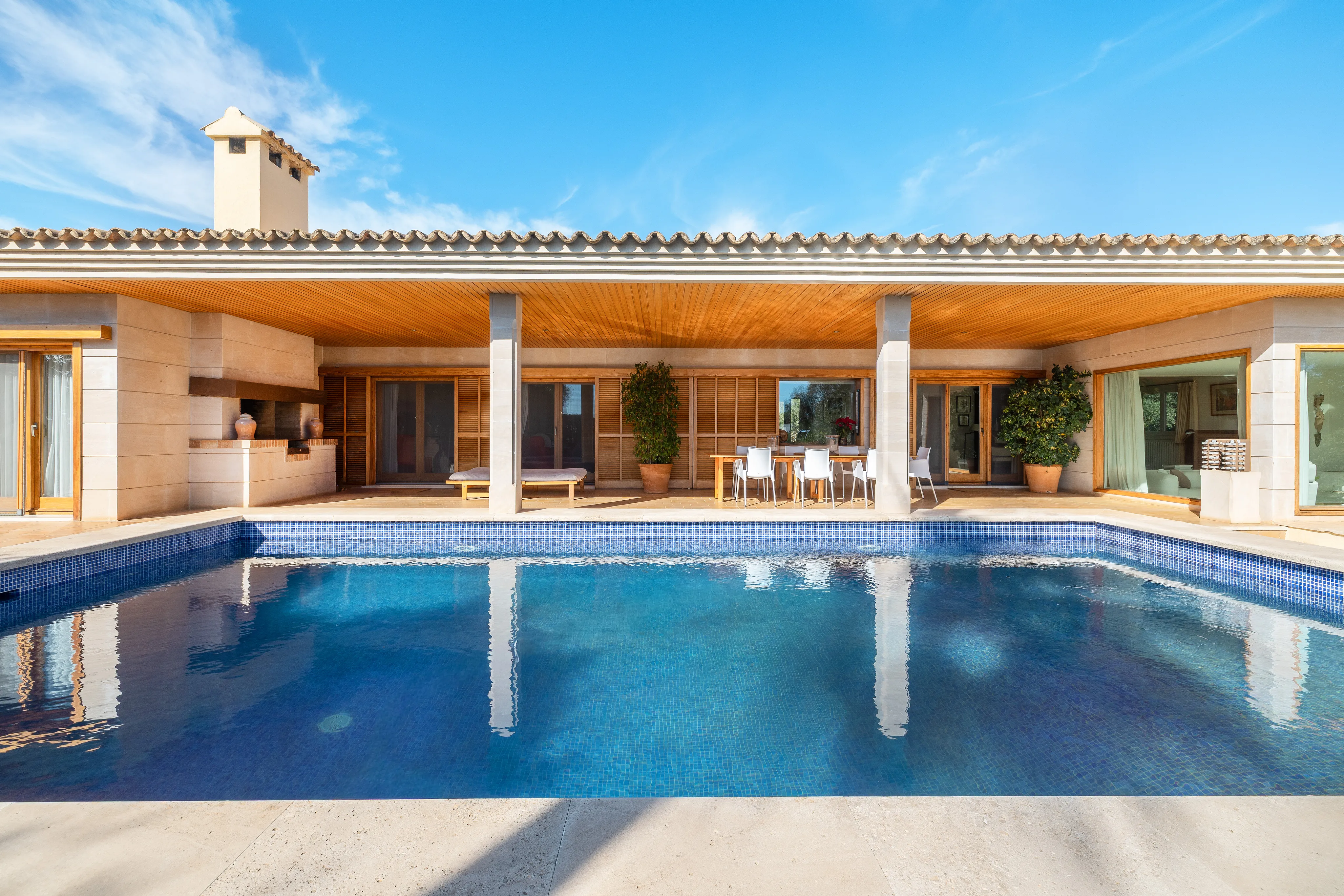 Villa in Sa Cabaneta met panoramisch uitzicht op de baai van Palma-1