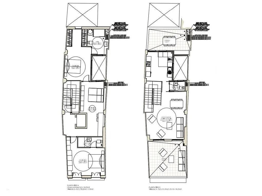 Preuós àtic dúplex amb ascensor i dues terrasses en el famós Borne-12