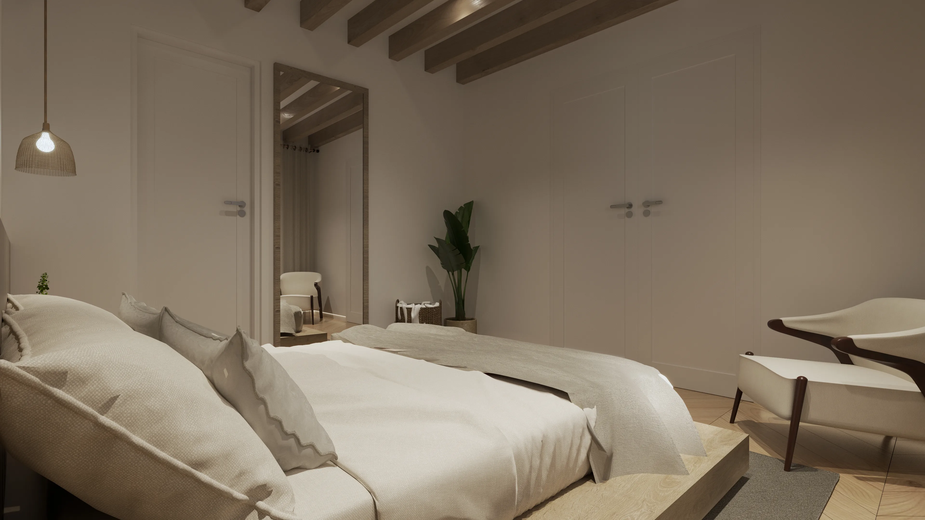 Odnowiona kamienica w centrum Ses Salines-12