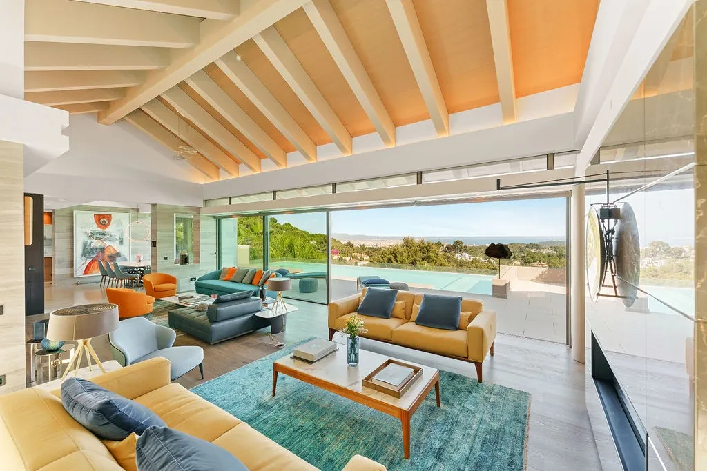 Villa contemporanea vista mare a Son Vida, Palma di Maiorca-6