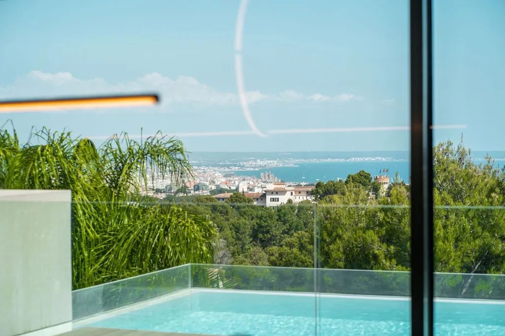 Villa contemporanea vista mare a Son Vida, Palma di Maiorca-10