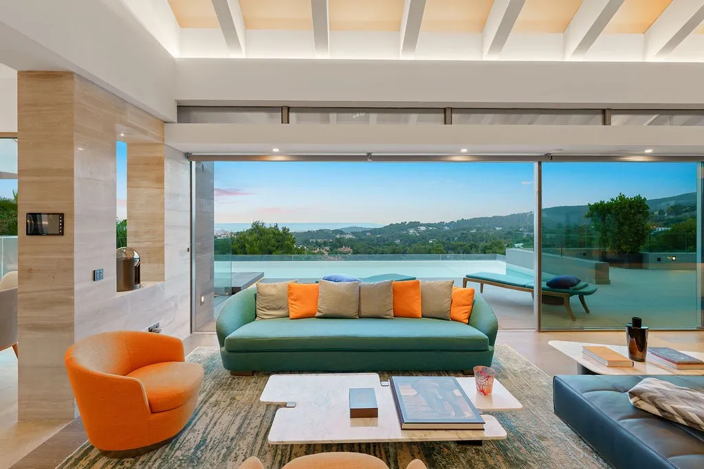 Villa contemporanea vista mare a Son Vida, Palma di Maiorca-5