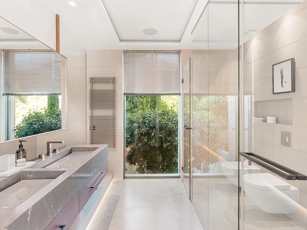 Villa contemporanea vista mare a Son Vida, Palma di Maiorca-12