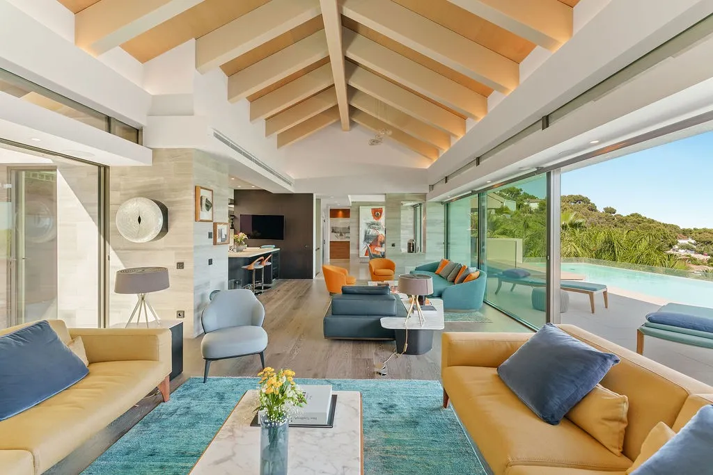 Contemporary sea view villa in Son Vida-7