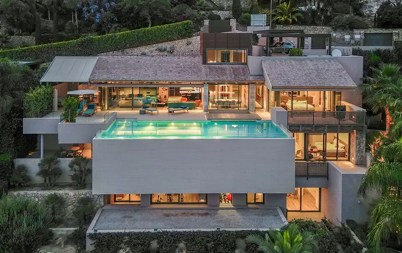 Villa contemporanea vista mare a Son Vida, Palma di Maiorca