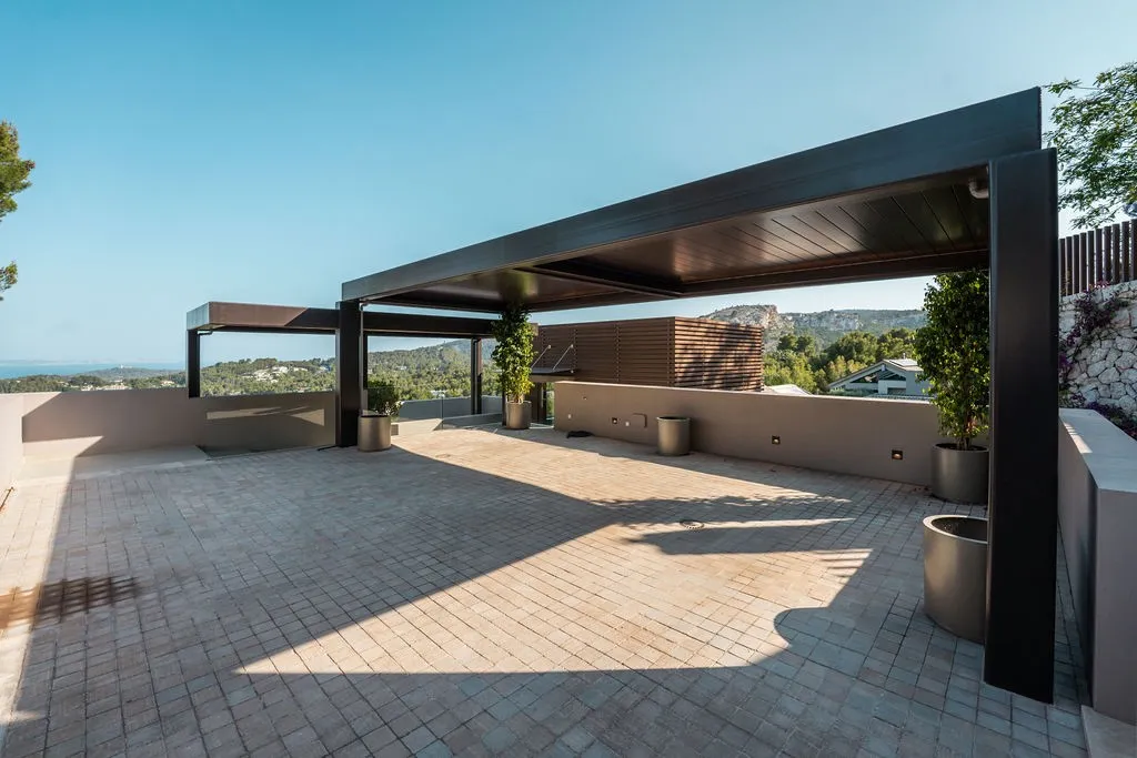 Villa contemporanea vista mare a Son Vida, Palma di Maiorca-22