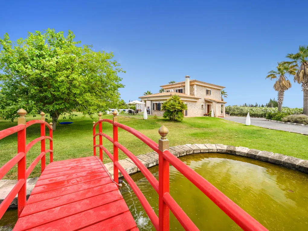 Landhaus mit Natursteinfassade und Privatsphäre in Muro-17