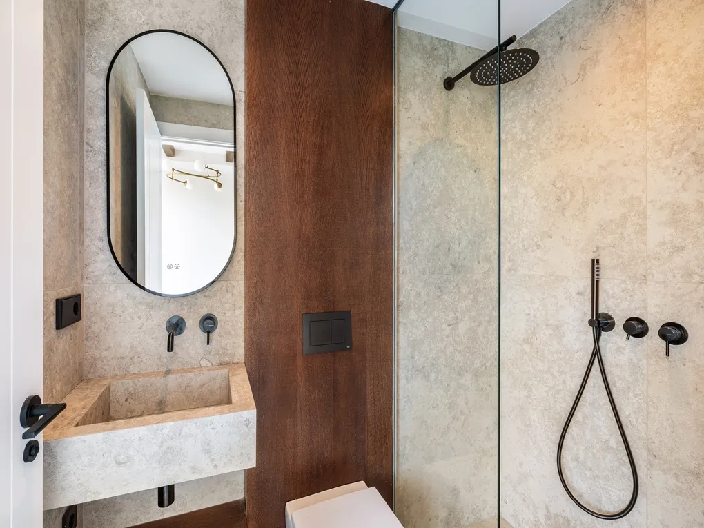 Moderna casa indipendente con piscina e garage vicino al mare-9