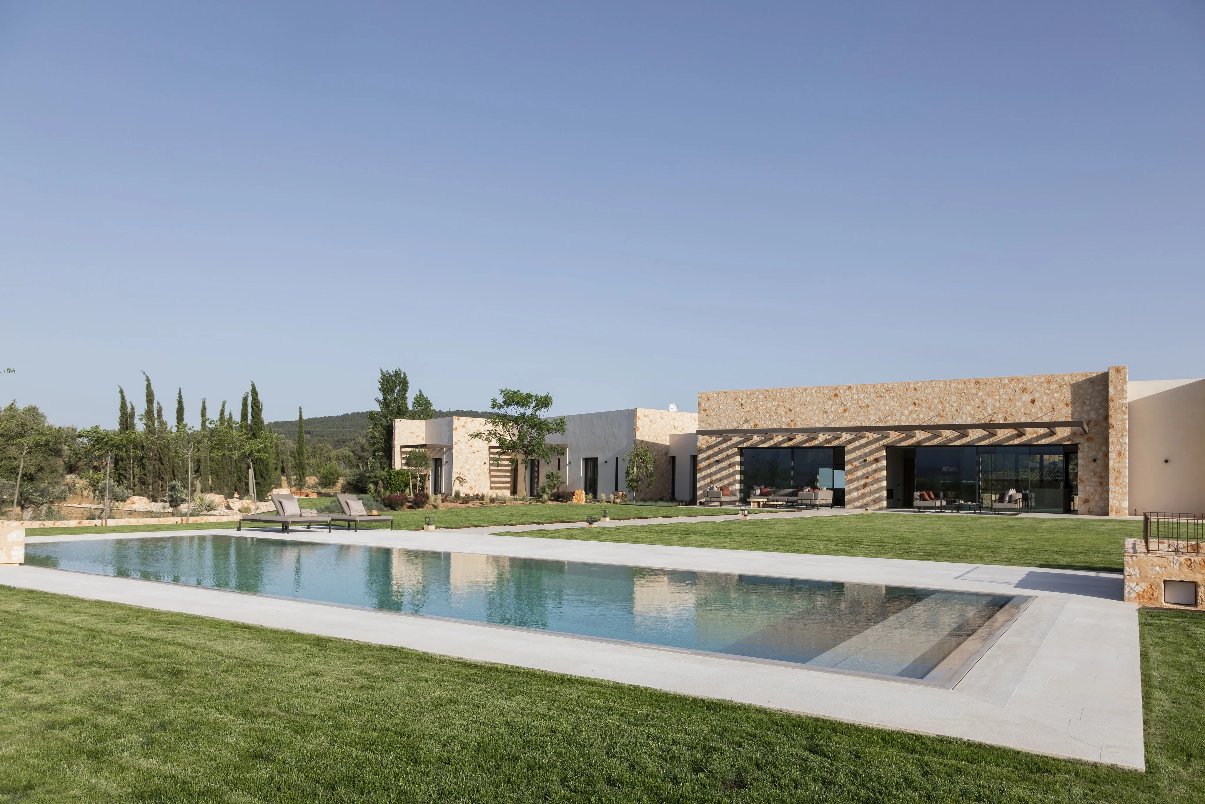 Lussuosa proprietà familiare con vista panoramica sul Tramuntana a Santa Maria-1